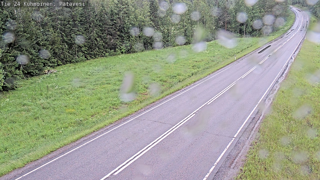 Weather Camera Image Väg 24 Kuhmois, Patavesi, Kuhmoinen, Pirkanmaa