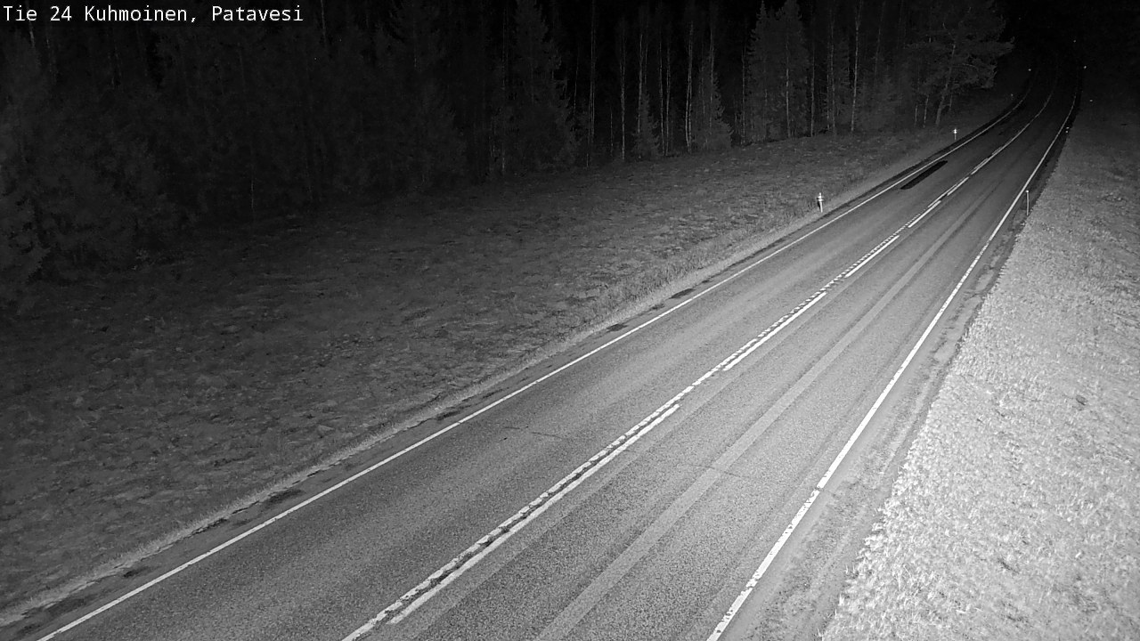Weather Camera Image Väg 24 Kuhmois, Patavesi, Kuhmoinen, Pirkanmaa