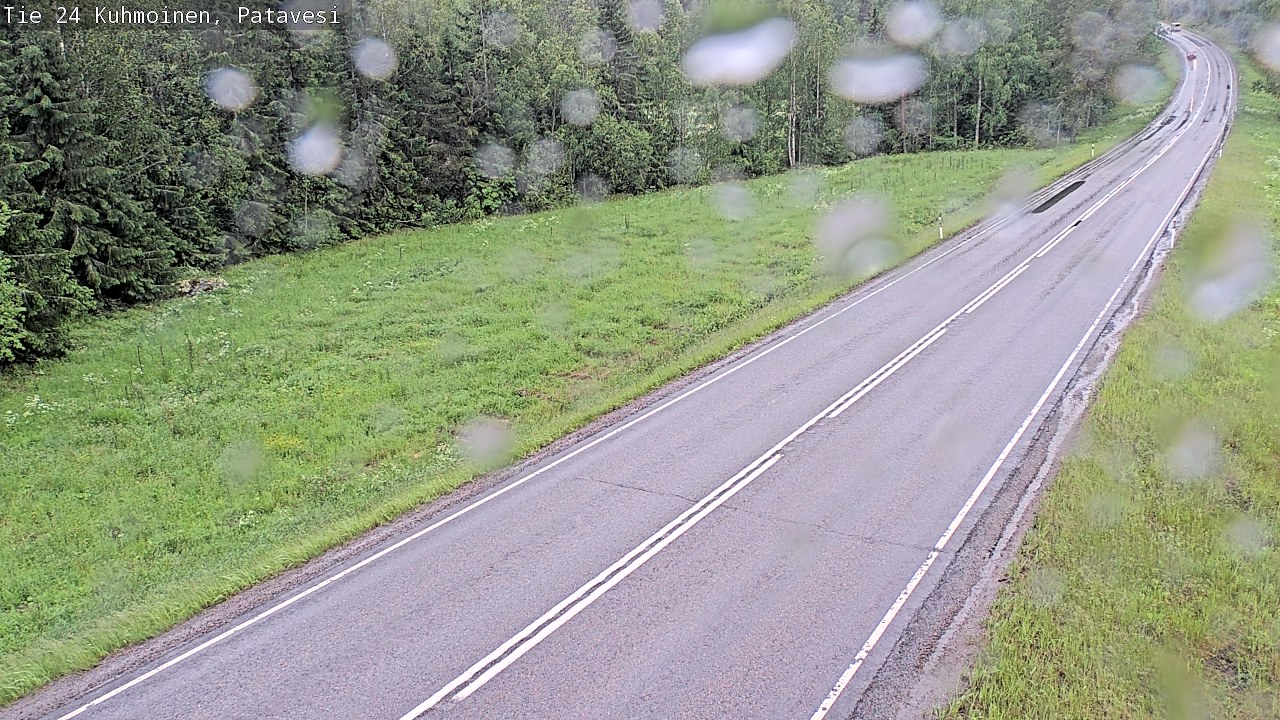 Weather Camera Image Väg 24 Kuhmois, Patavesi, Kuhmoinen, Pirkanmaa