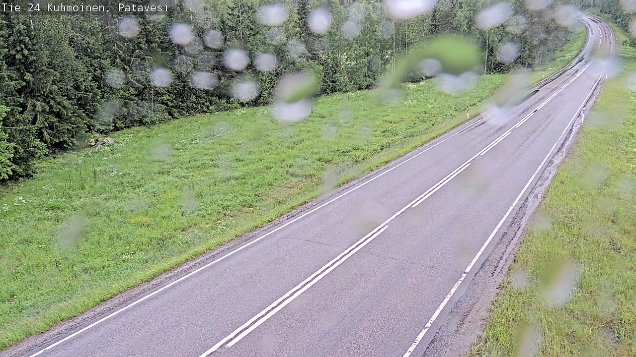 Weather Camera Image Väg 24 Kuhmois, Patavesi, Kuhmoinen, Pirkanmaa