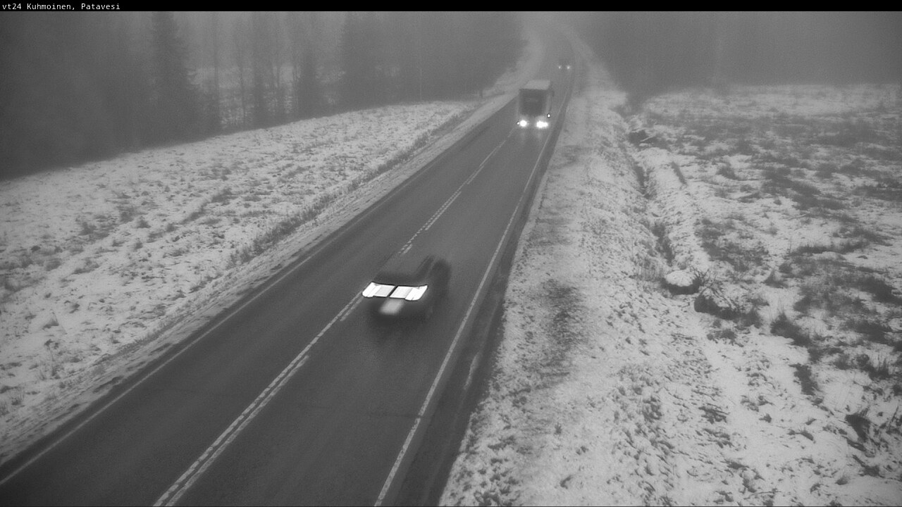Weather Camera Image Väg 24 Kuhmois, Patavesi, Kuhmoinen, Pirkanmaa