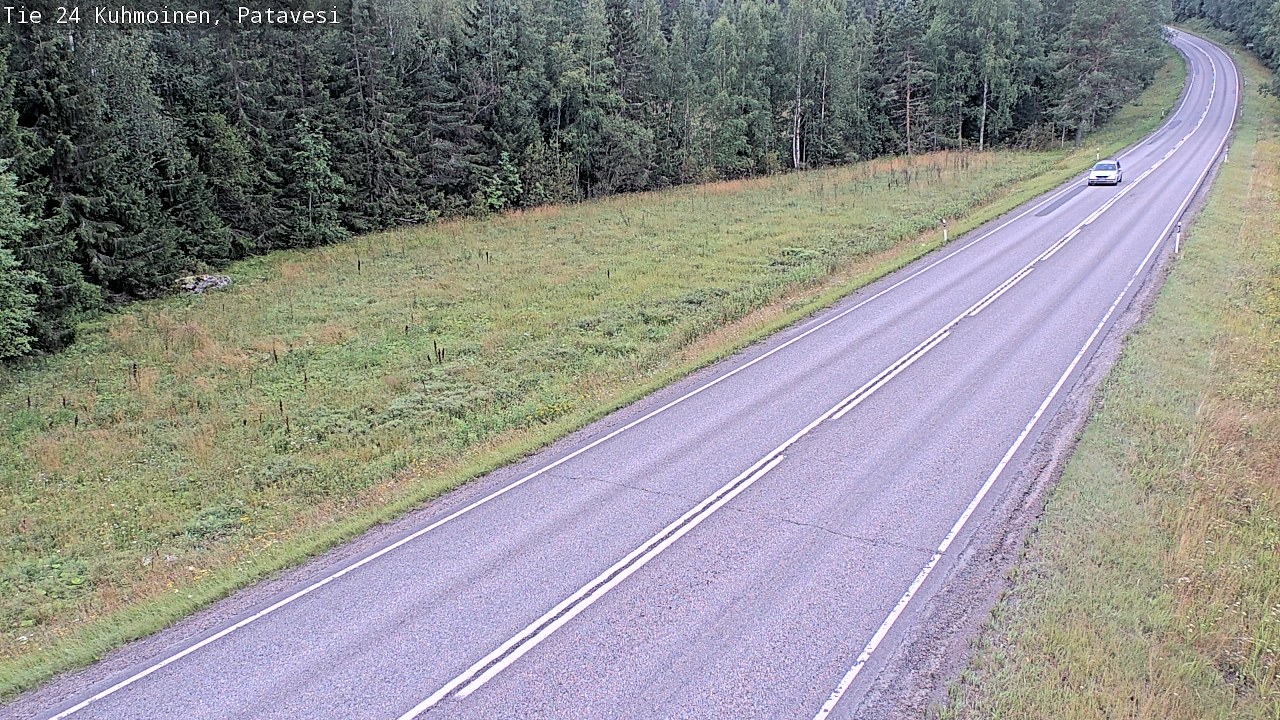 Weather Camera Image Road 24 Kuhmoinen, Patavesi, Kuhmoinen, Pirkanmaa
