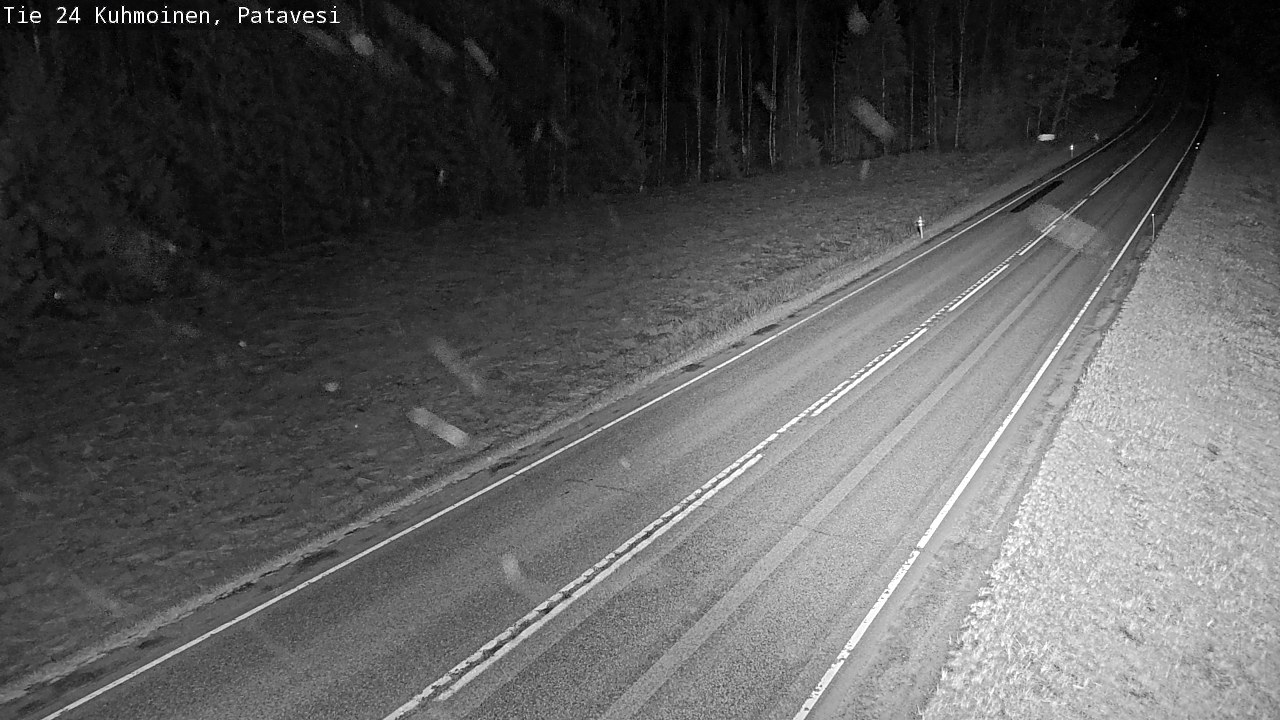 Weather Camera Image Väg 24 Kuhmois, Patavesi, Kuhmoinen, Pirkanmaa