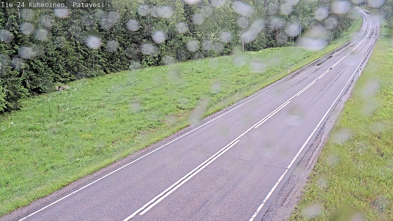 Weather Camera Image Väg 24 Kuhmois, Patavesi, Kuhmoinen, Pirkanmaa