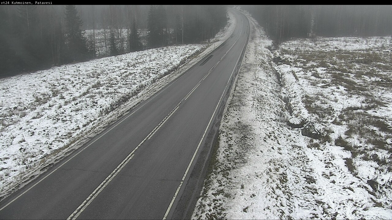 Weather Camera Image Väg 24 Kuhmois, Patavesi, Kuhmoinen, Pirkanmaa