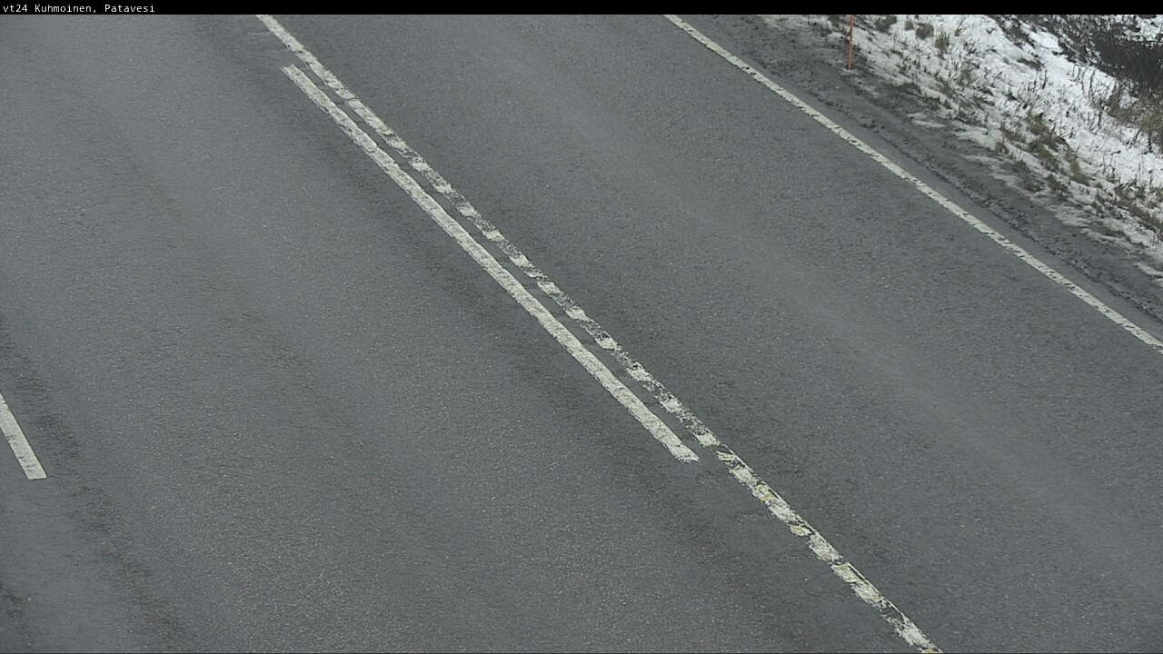 Weather Camera Image Väg 24 Kuhmois, Patavesi, Kuhmoinen, Pirkanmaa