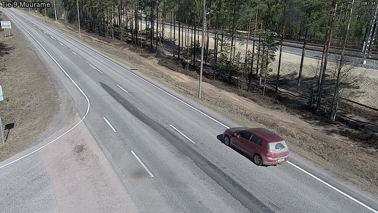 Weather Camera Image Väg 9 Muurame, Muurame, Keski-Suomi