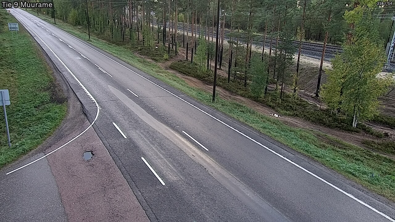 Weather Camera Image Road 9 Muurame, Muurame, Keski-Suomi