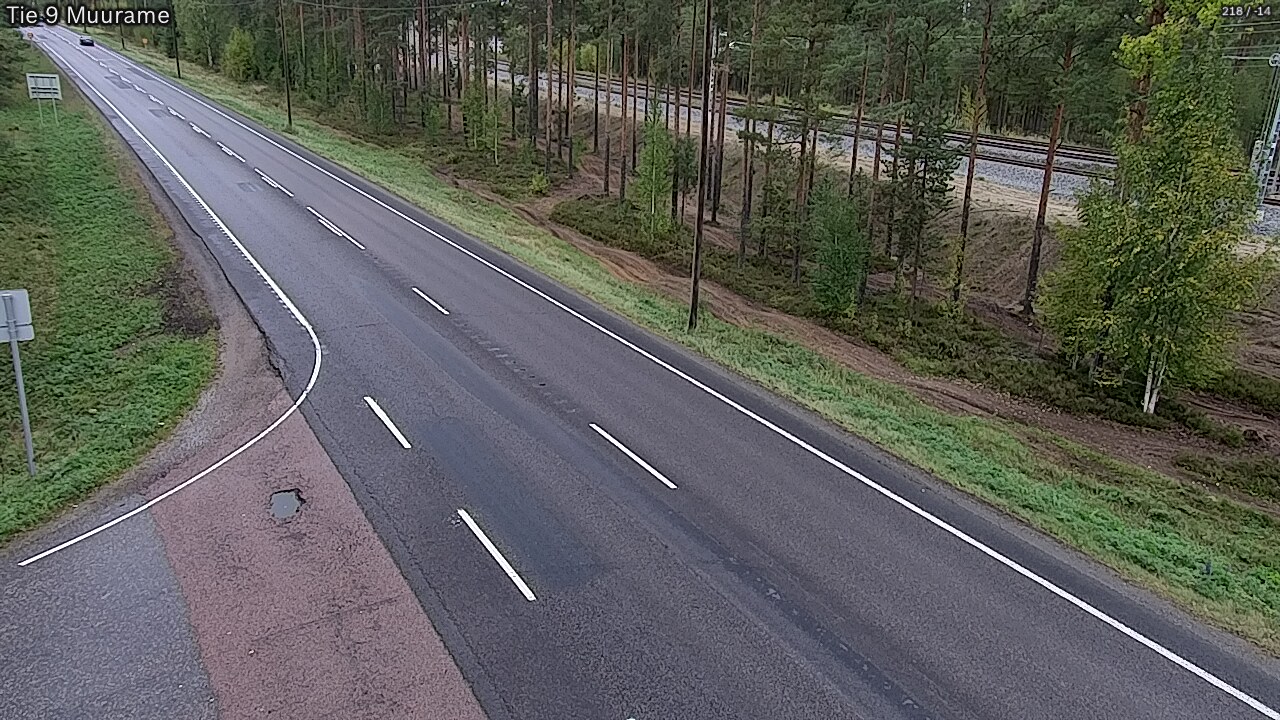 Weather Camera Image Road 9 Muurame, Muurame, Keski-Suomi