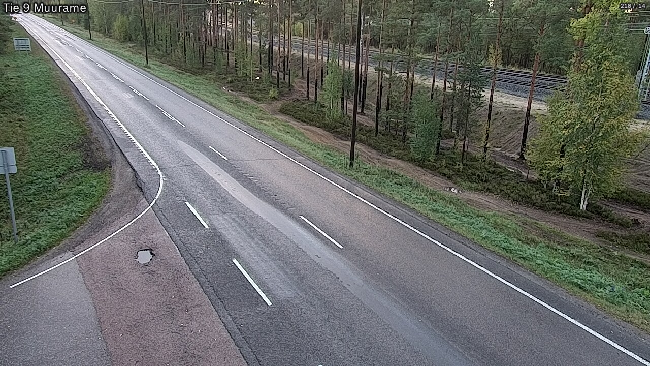 Weather Camera Image Road 9 Muurame, Muurame, Keski-Suomi