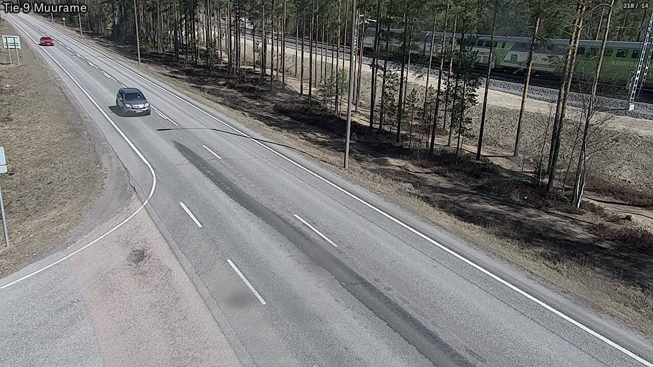 Weather Camera Image Väg 9 Muurame, Muurame, Keski-Suomi