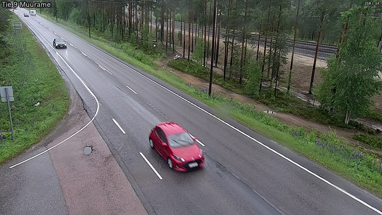 Weather Camera Image Väg 9 Muurame, Muurame, Keski-Suomi