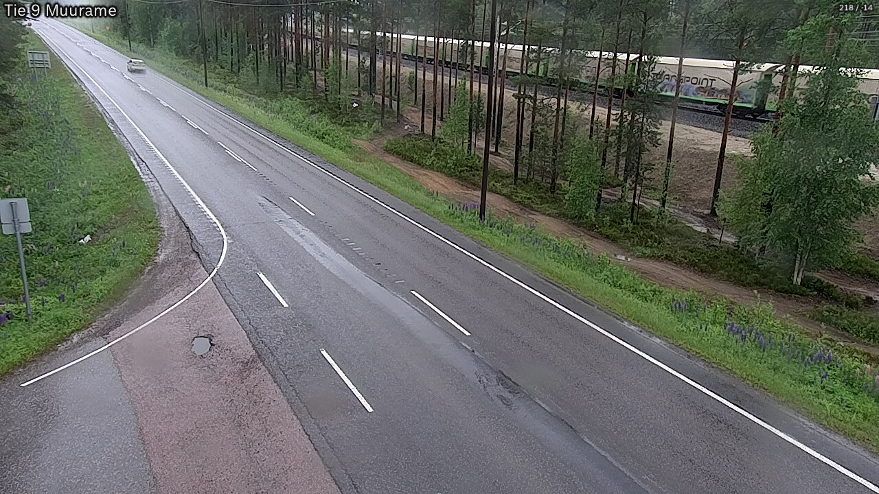 Weather Camera Image Road 9 Muurame, Muurame, Keski-Suomi