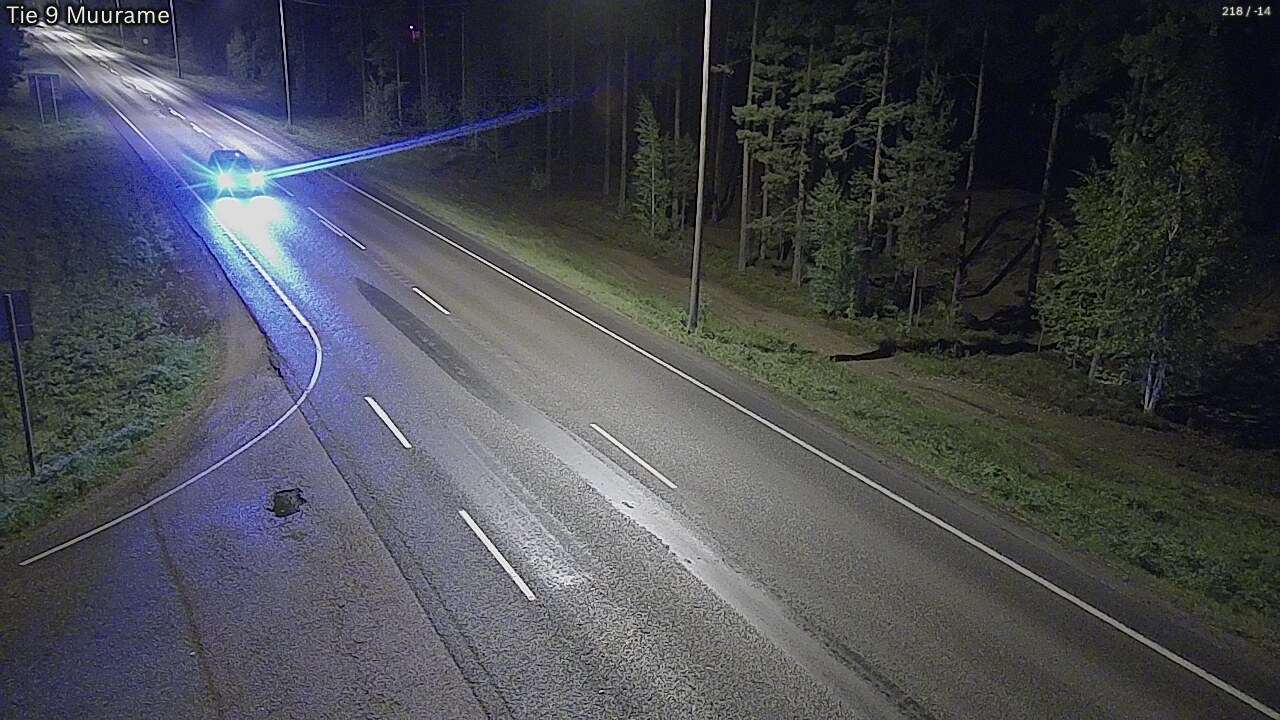 Weather Camera Image Road 9 Muurame, Muurame, Keski-Suomi