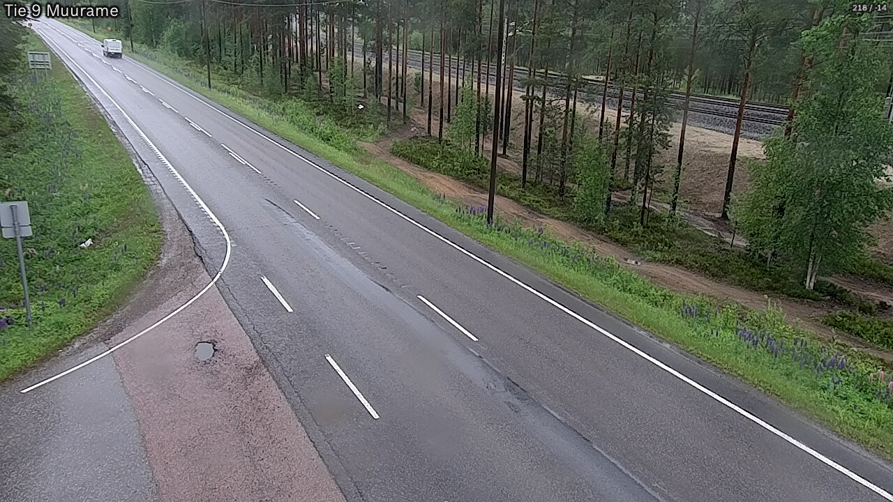 Weather Camera Image Road 9 Muurame, Muurame, Keski-Suomi