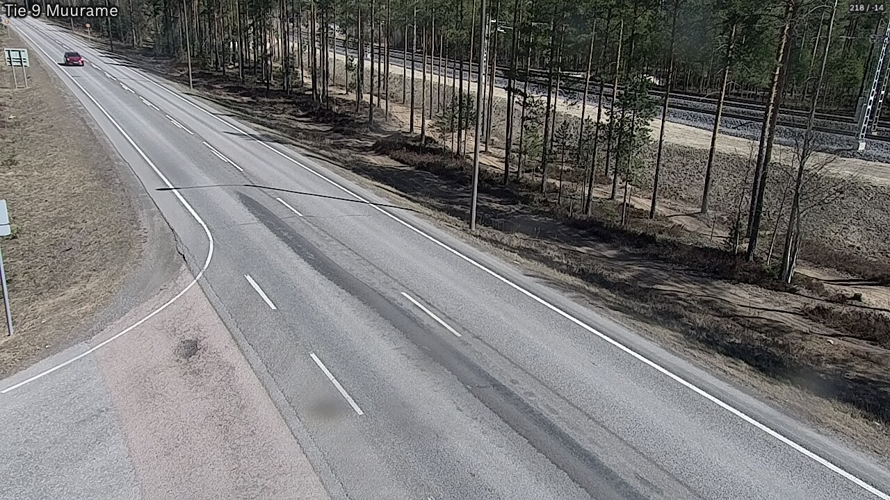 Weather Camera Image Väg 9 Muurame, Muurame, Keski-Suomi
