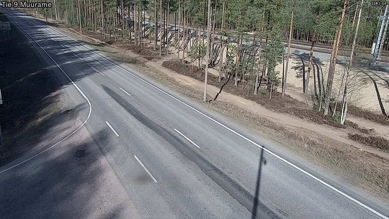 Weather Camera Image Väg 9 Muurame, Muurame, Keski-Suomi