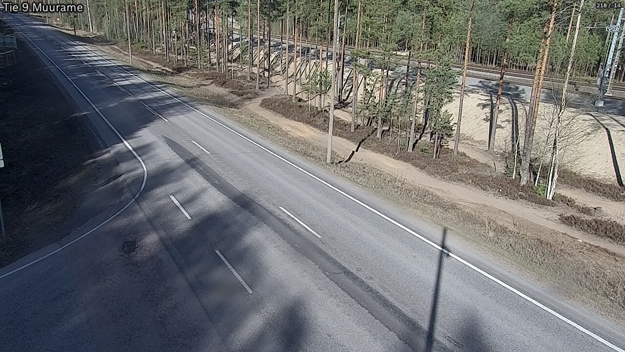 Weather Camera Image Väg 9 Muurame, Muurame, Keski-Suomi