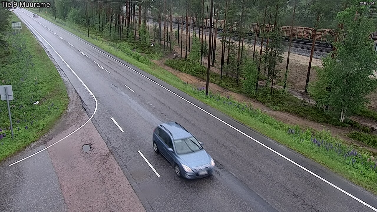 Weather Camera Image Väg 9 Muurame, Muurame, Keski-Suomi