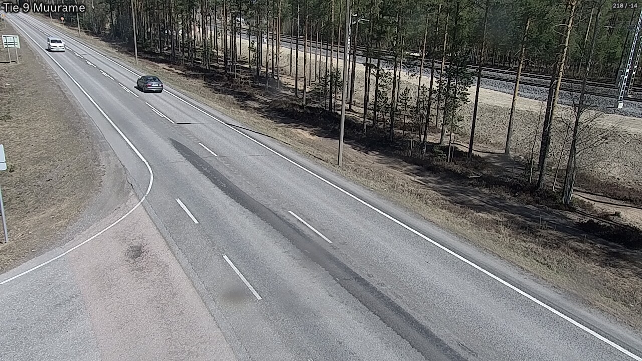 Weather Camera Image Väg 9 Muurame, Muurame, Keski-Suomi