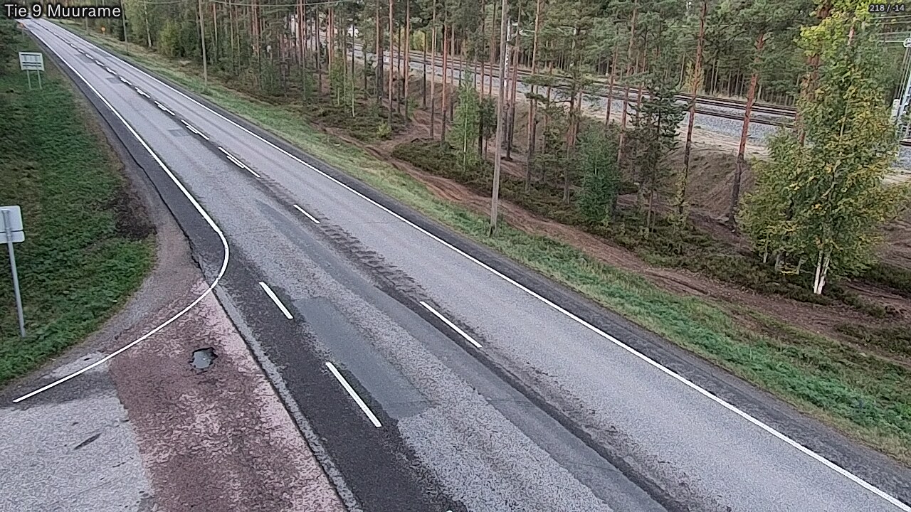 Weather Camera Image Road 9 Muurame, Muurame, Keski-Suomi