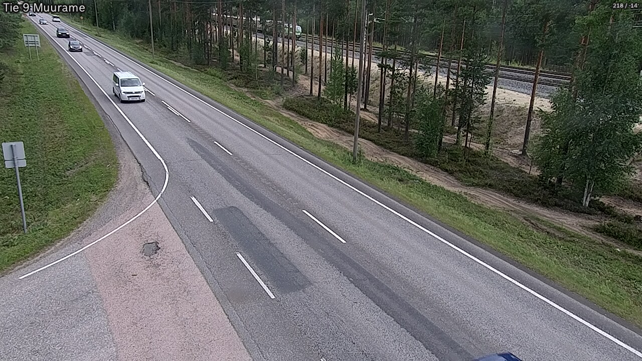 Weather Camera Image Road 9 Muurame, Muurame, Keski-Suomi