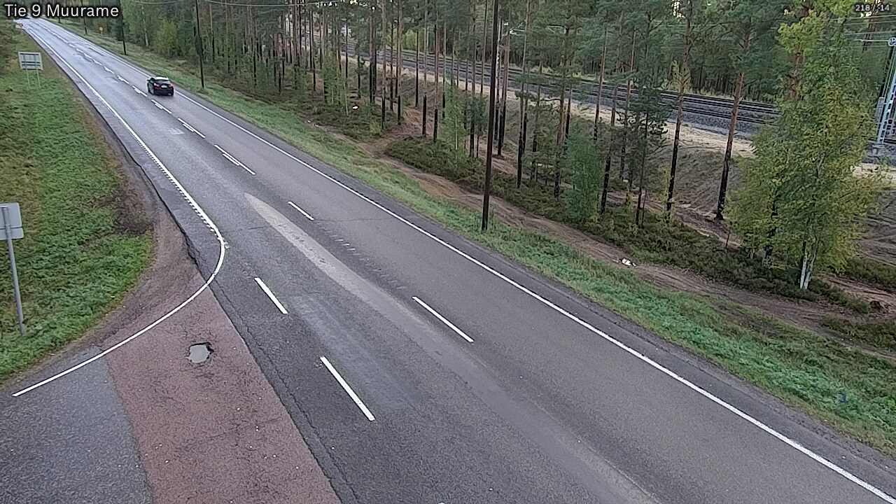 Weather Camera Image Road 9 Muurame, Muurame, Keski-Suomi