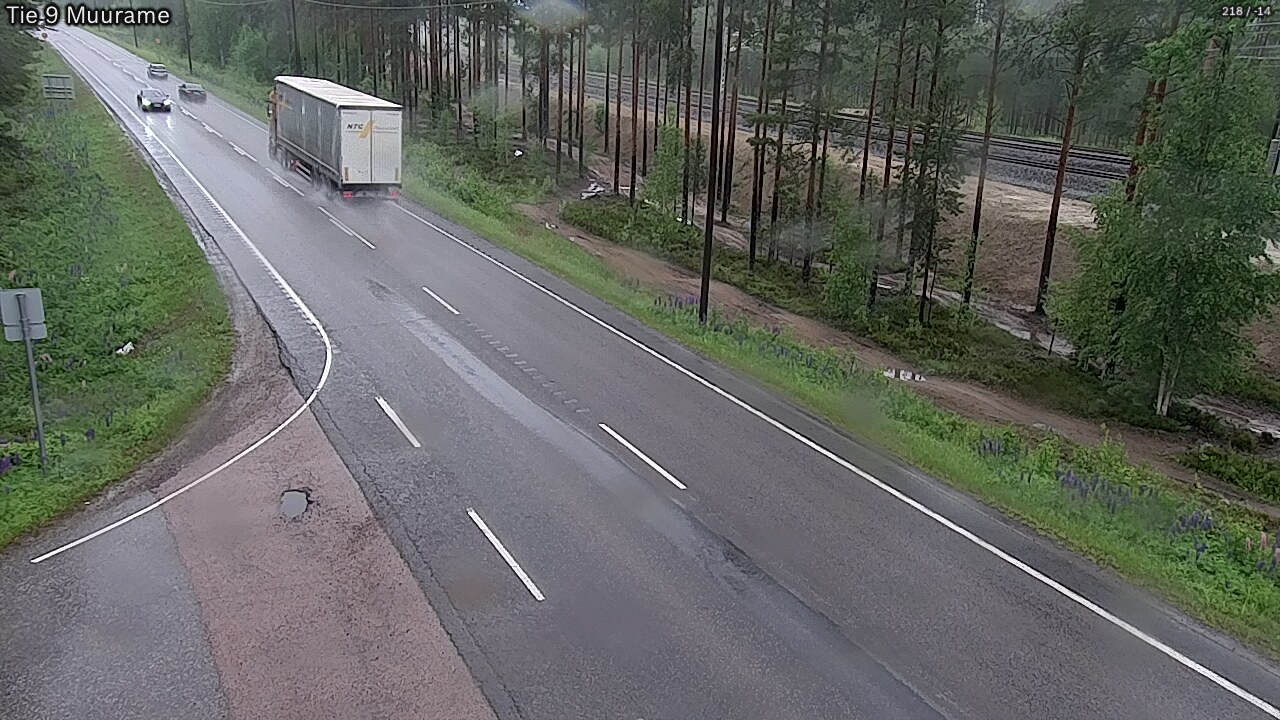 Weather Camera Image Väg 9 Muurame, Muurame, Keski-Suomi
