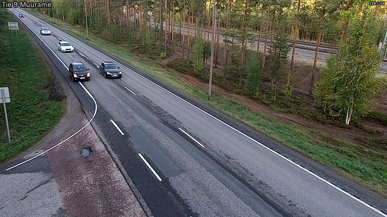 Weather Camera Image Road 9 Muurame, Muurame, Keski-Suomi