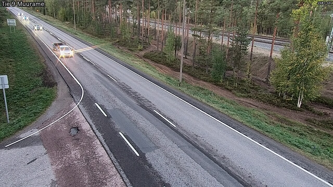 Weather Camera Image Road 9 Muurame, Muurame, Keski-Suomi