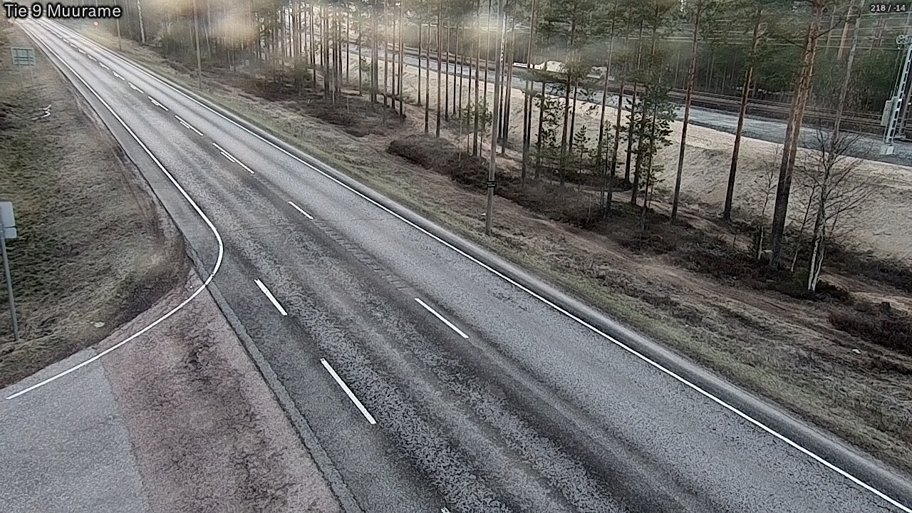 Weather Camera Image Road 9 Muurame, Muurame, Keski-Suomi