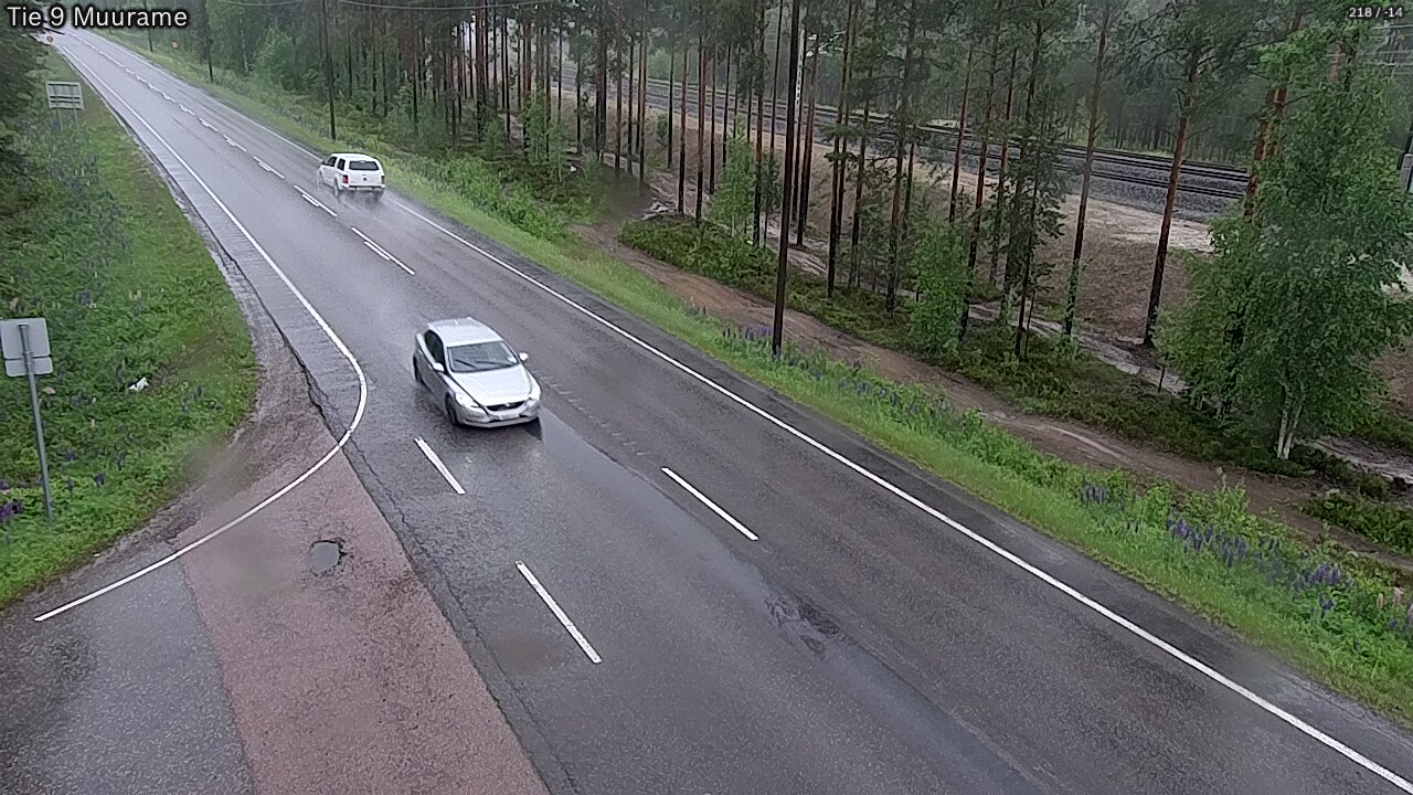 Weather Camera Image Väg 9 Muurame, Muurame, Keski-Suomi