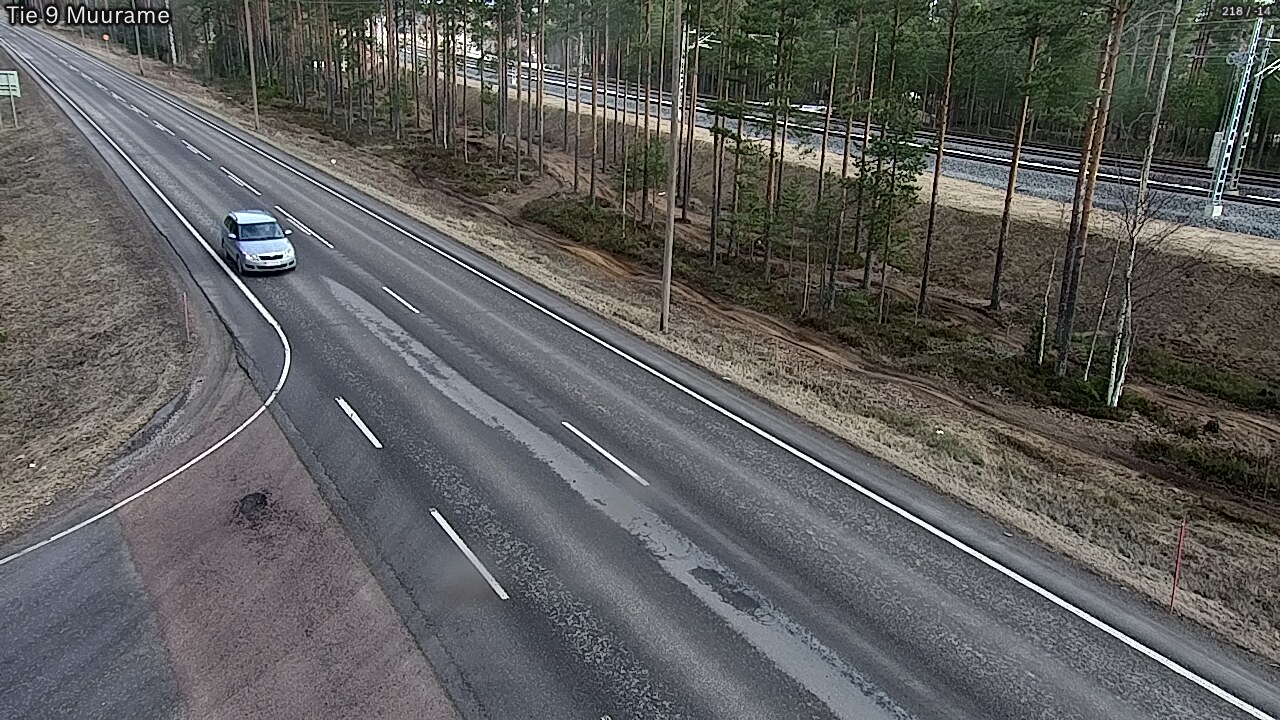 Weather Camera Image Road 9 Muurame, Muurame, Keski-Suomi