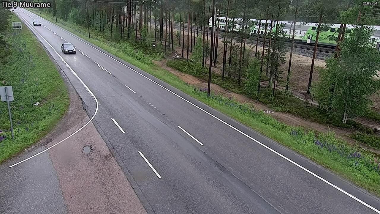 Weather Camera Image Väg 9 Muurame, Muurame, Keski-Suomi