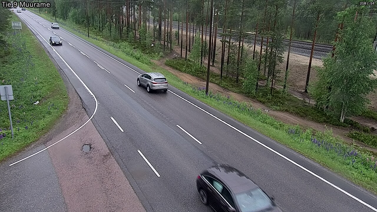 Weather Camera Image Väg 9 Muurame, Muurame, Keski-Suomi