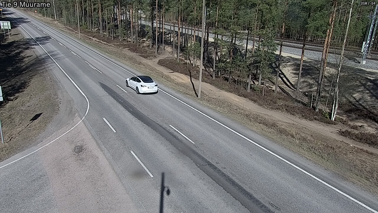 Weather Camera Image Väg 9 Muurame, Muurame, Keski-Suomi