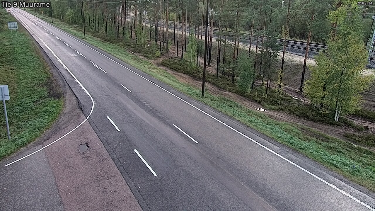 Weather Camera Image Road 9 Muurame, Muurame, Keski-Suomi