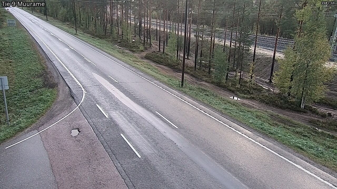 Weather Camera Image Road 9 Muurame, Muurame, Keski-Suomi