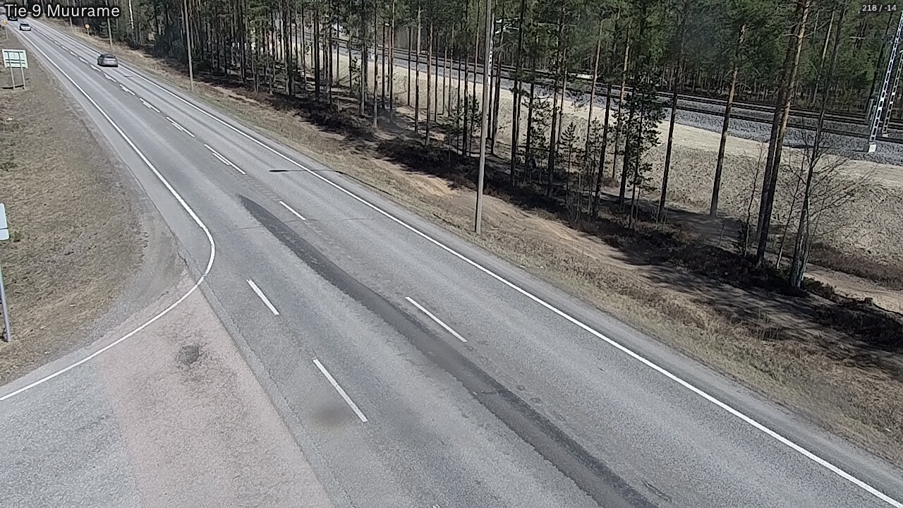 Weather Camera Image Väg 9 Muurame, Muurame, Keski-Suomi