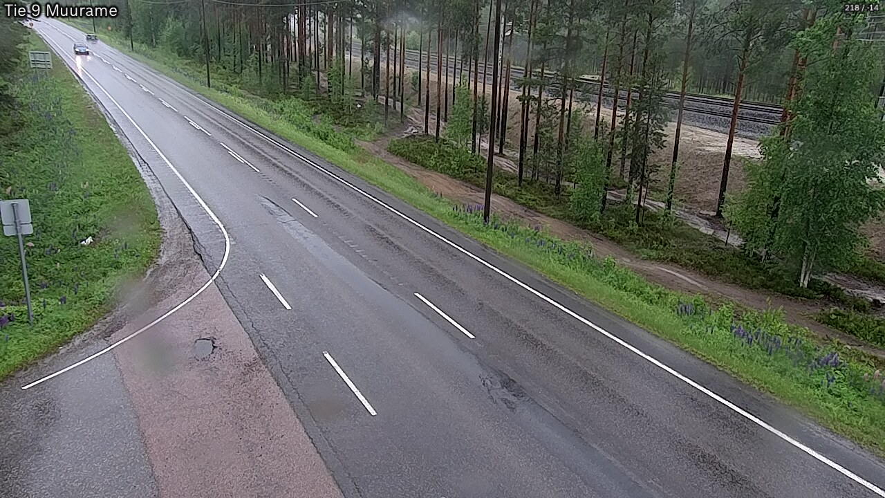 Weather Camera Image Väg 9 Muurame, Muurame, Keski-Suomi