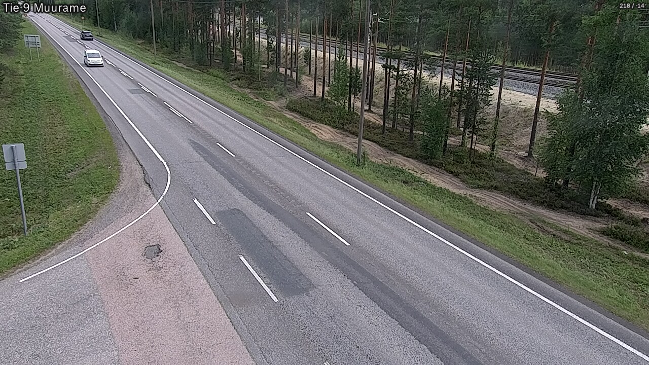 Weather Camera Image Road 9 Muurame, Muurame, Keski-Suomi