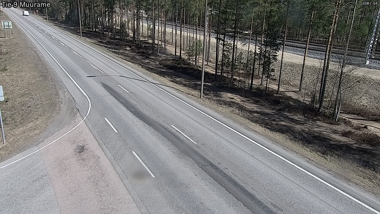 Weather Camera Image Väg 9 Muurame, Muurame, Keski-Suomi