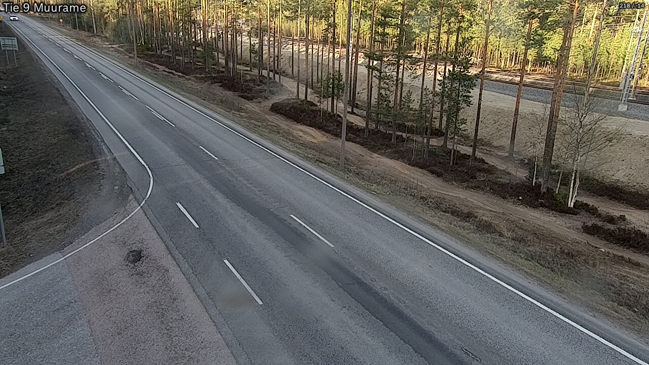 Weather Camera Image Väg 9 Muurame, Muurame, Keski-Suomi