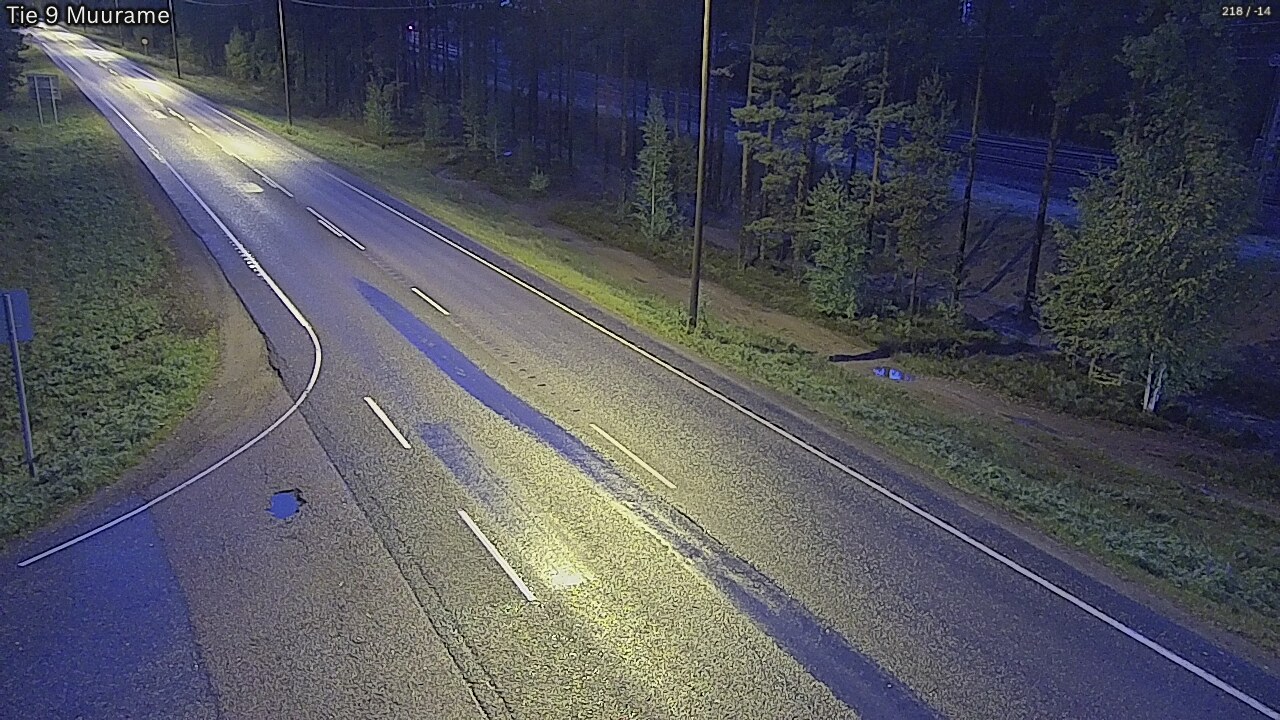 Weather Camera Image Road 9 Muurame, Muurame, Keski-Suomi