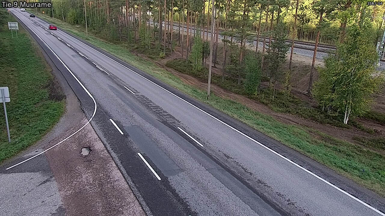 Weather Camera Image Road 9 Muurame, Muurame, Keski-Suomi