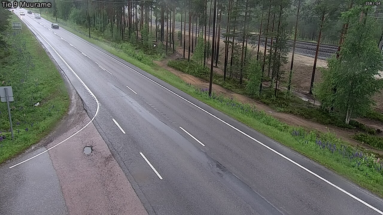 Weather Camera Image Väg 9 Muurame, Muurame, Keski-Suomi