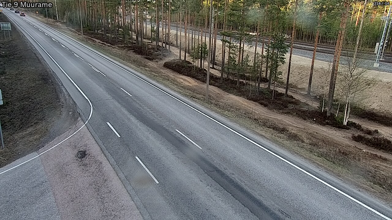 Weather Camera Image Väg 9 Muurame, Muurame, Keski-Suomi