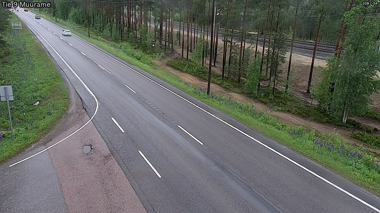 Weather Camera Image Road 9 Muurame, Muurame, Keski-Suomi