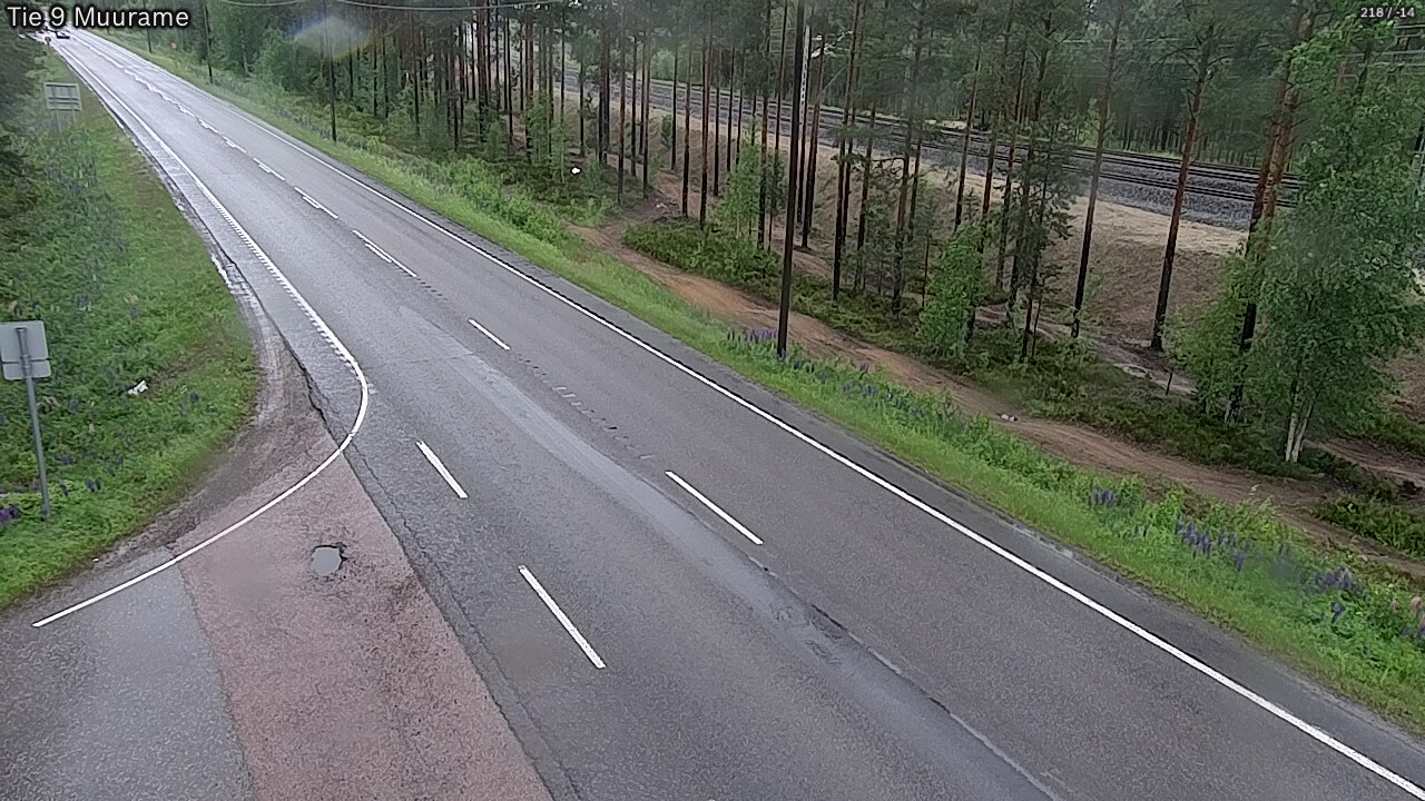 Weather Camera Image Väg 9 Muurame, Muurame, Keski-Suomi