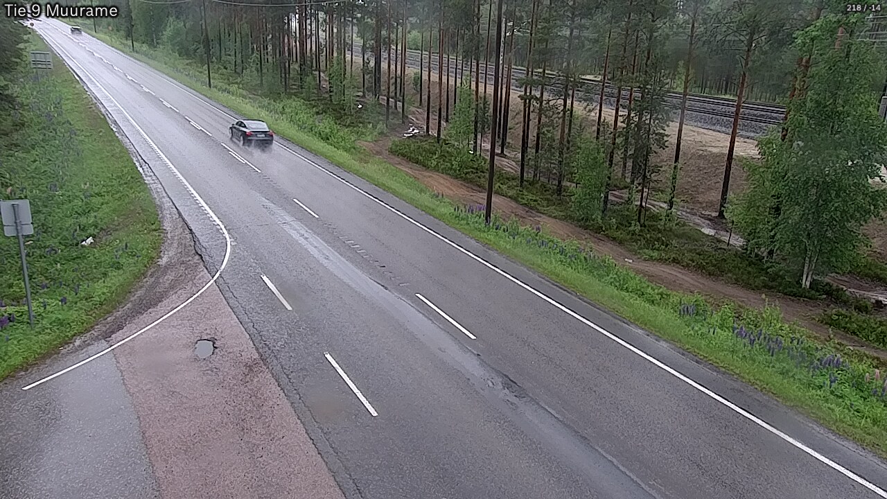Weather Camera Image Väg 9 Muurame, Muurame, Keski-Suomi